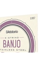 D'Addario EJS57 5-String Banjo Strings, Stainless Steel, Custom Medium, 11-22