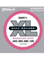 String--bass Guitar  D'addario Half Roun - Light/long Scale - Half Round/nickel