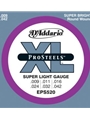 String--guitar  D'addario Xl Prosteel - Super Light - Round Wound