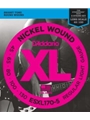 D'Addario ESXL170-5 Nickel Wound 5-String Bass Guitar Strings, Light, 45-130, Double Ball En