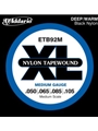 D'Addario ETB92M Tapewound Bass Guitar Strings, Medium, 50-105, Medium Scale