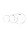 Evans G2 Tompack, Clear, Rock (10 inch, 12 inch, 16 inch)