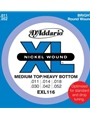 String--guitar  D'addario Xl116 - Custom Medium-heavy - Nickel/round