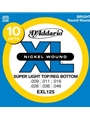 D'Addario EXL125-10P Nickel Wound Electric Guitar Strings, Super Light Top/Regular Bottom, 9
