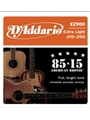 D'Addario EZ900 85/15 Bronze Acoustic Guitar Strings, Extra Light, 10-50