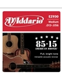 D'Addario EZ930 85/15 Bronze Acoustic Guitar Strings, Medium, 13-56