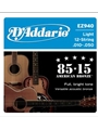 D'Addario EZ930 85/15 12-String Bronze Acoustic Guitar Strings, Light, 10-47
