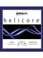 String--cello  Helicore Medium Tension - Cello Set - 4/4 Medium Tension