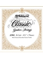 D'Addario J2902 Classics Rectified Classical Guitar Single String, Moderate Tension, Second