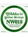 String--Guitar Single Electric - .018 Gauge - 5-pack