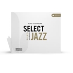 D'Addario Organic Select Jazz Filed Alto Saxophone Reeds, Strength 3 Soft, 25-Pack
