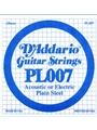 String--Guitar Single Acoustic/Electric - .007 Gauge - 5-pack
