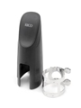Ligature/cap--bari Sax  Rico - 2-screw - Nickel-plated