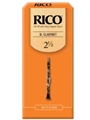 Reed - Bb Clarinet Rico Regular - Strength 2 1/2 - Box Of 25