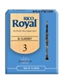 Reed - Bb Clarinet Rico Royal - Strength 3 - Box Of 10