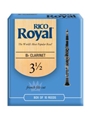 Reed - Bb Clarinet Rico Royal - Strength 3 1/2 - Box Of 10