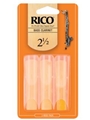 Reed - Bass Clarinet Rico Regular - Strength 2 1/2 - 3-pack