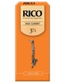 Reed - Bass Clarinet Rico Regular - Strength 3 1/2 - Box Of 25
