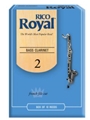 Reed - Bass Clarinet Rico Royal - Strength 2 - Box Of 10