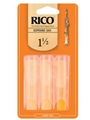 Reed - Soprano Saxophone Rico Regular - Strength 1 1/2 - 3-pack
