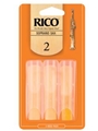 Reed - Soprano Saxophone Rico Regular - Strength 2 - 3-pack