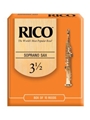 Reed - Soprano Saxophone Rico Regular - Strength 3 1/2 - Box Of 10