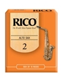 Reed - Alto Saxophone Rico Regular - Strength 2 - Box Of 10