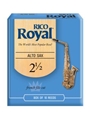 Reed - Alto Saxophone Rico Royal - Strength 2 1/2 - Box Of 10