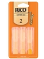 Reed - Baritone Saxophone Rico Regular - Strength 2 - 3-pack