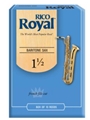 Reed - Baritone Saxophone Rico Royal - Strength 1 1/2 - Box Of 10