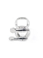 Ligature--tenor Sax  Rico - 2-screw - Nickel-plated