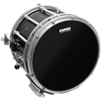 Evans Hybrid Black Marching Snare Drum Head, 14 Inch
