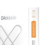 D'Addario XSAPB1656, XS Acoustic Phosphor Bronze, Resophonic, 16-56