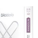 D'Addario XSM11540, XS Mandolin Phosphor Bronze, Custom Medium, 11.5-40