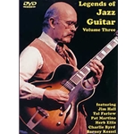 Legends of Jazz Guitar Volume Three  DVD