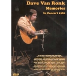 Dave Van Ronk Memories in Concert 1980  DVD