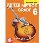 Modern Guitar Method Grade 6, Technique Solos