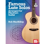 Famous Lute Solos Arranged for Plectrum Guitar