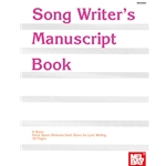 Song Writer's Manuscript Book