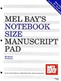 Mel Bay's Notebook Size Manuscript Pad