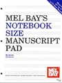 Mel Bay's Notebook Size Manuscript Pad