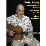 Folk Blues For Fingerstyle Guitar   2-DVD Set