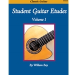 Student Guitar Etudes Volume 1