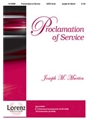 Proclamation Of Service