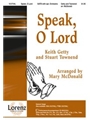 Speak O Lord