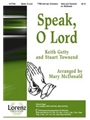 Speak O Lord