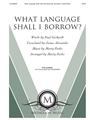 What Language Shall I Borrow