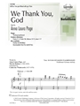 We Thank You God