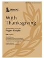 With Thanksgiving