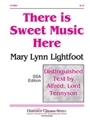 There Is Sweet Music Here